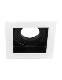 Lámpara empotrable 4204 - Conalux - Downlight basculante cuadrado
