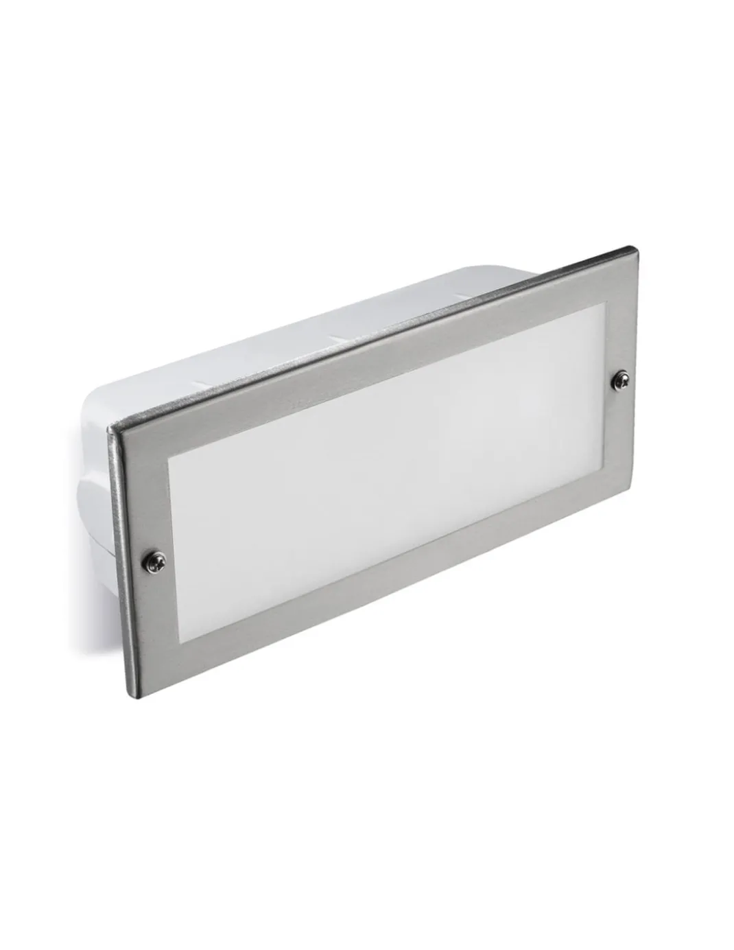 Lámpara empotrable de exterior Tamesis – FORLIGHT – Lámpara de pared de aluminio, E27 IP44, Tapa incluida