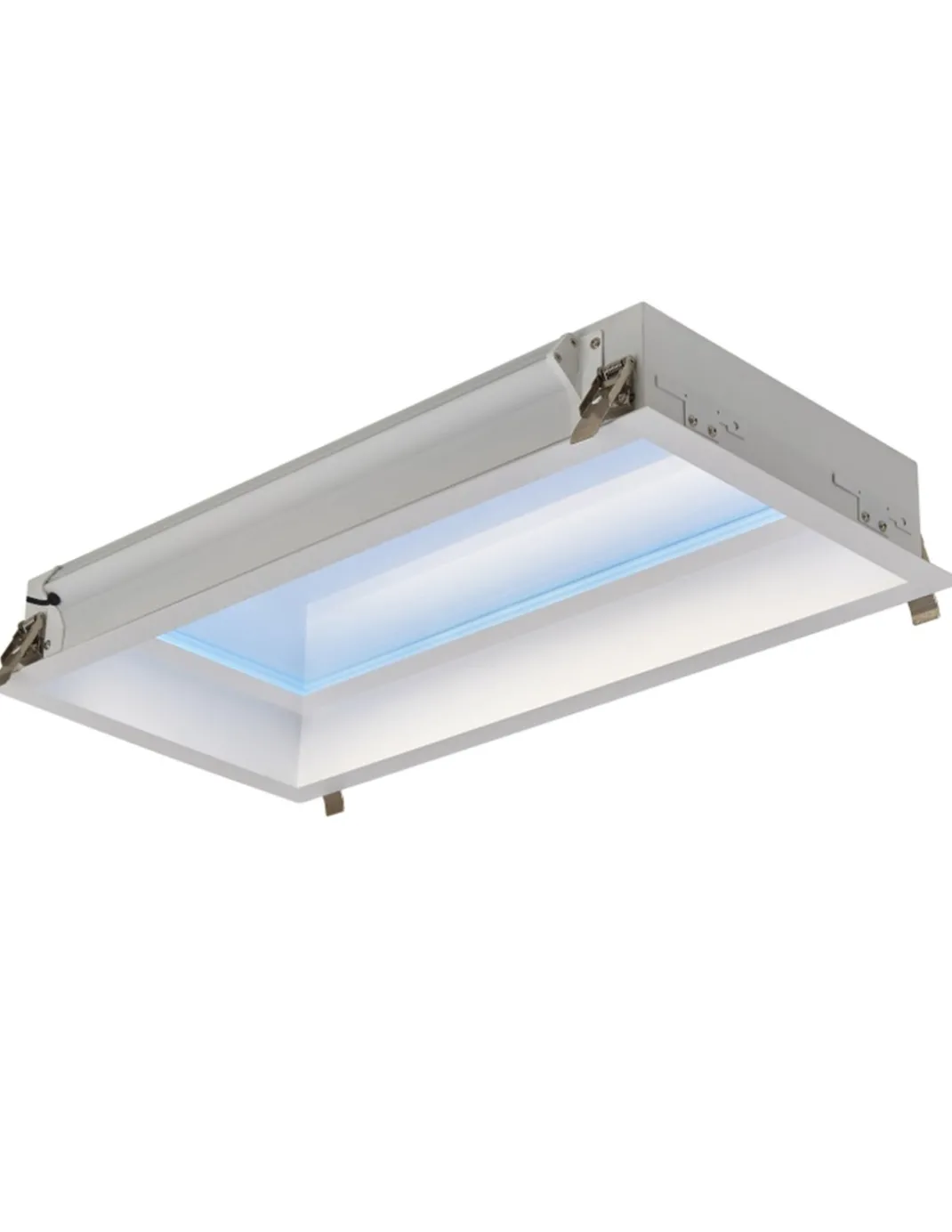 Lámpara empotrable de techo Blue Sky - Mantra - Plafón rectangular efecto cielo/claraboya