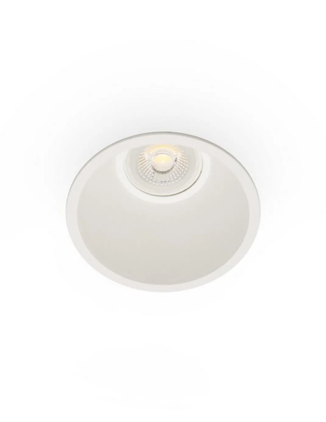 Lámpara empotrable de techo Fresh – Faro – Downlight de baño, IP44, Ø 9cm