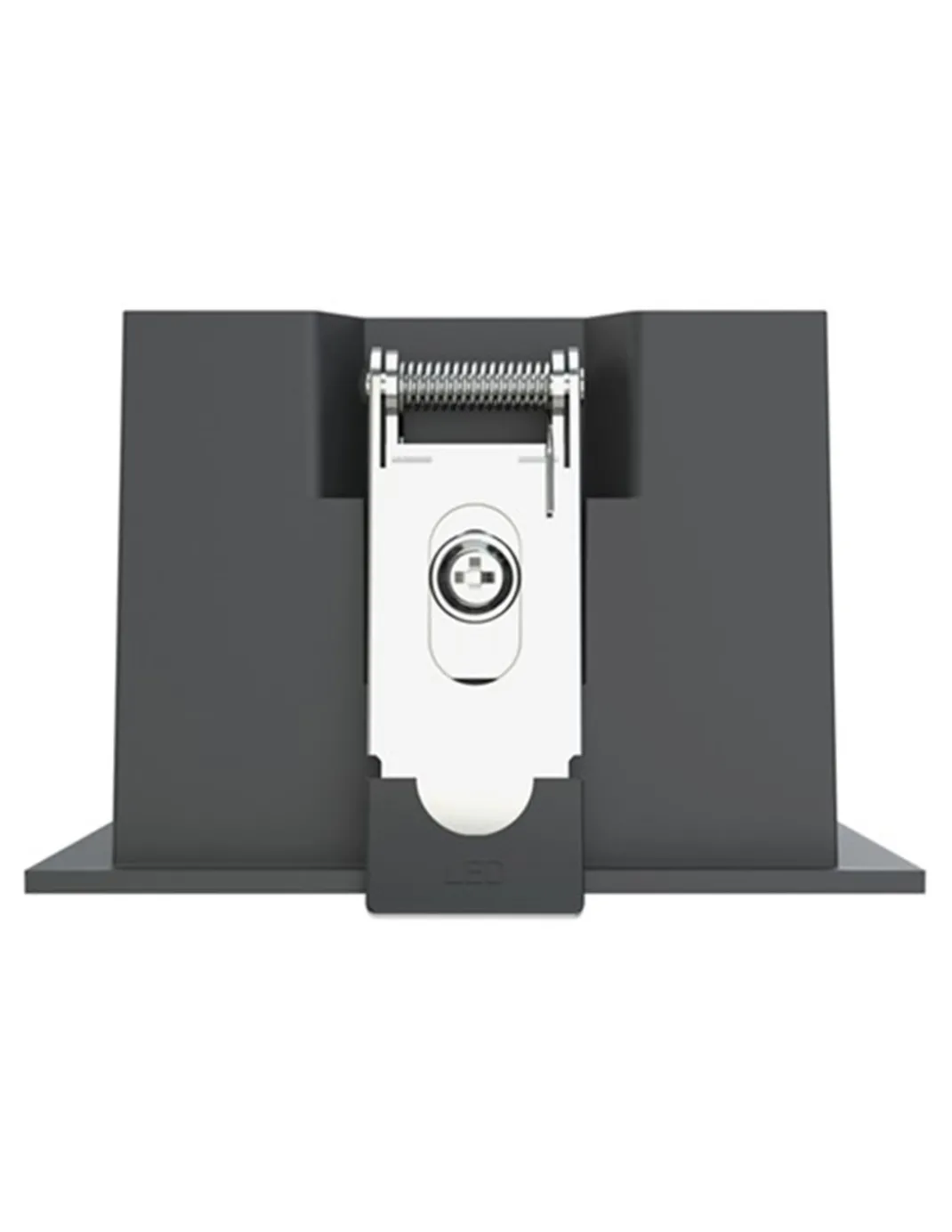 Lámpara empotrable de techo Hera Q1 - Conalux - Diseño cuadrado negro, 4 focos