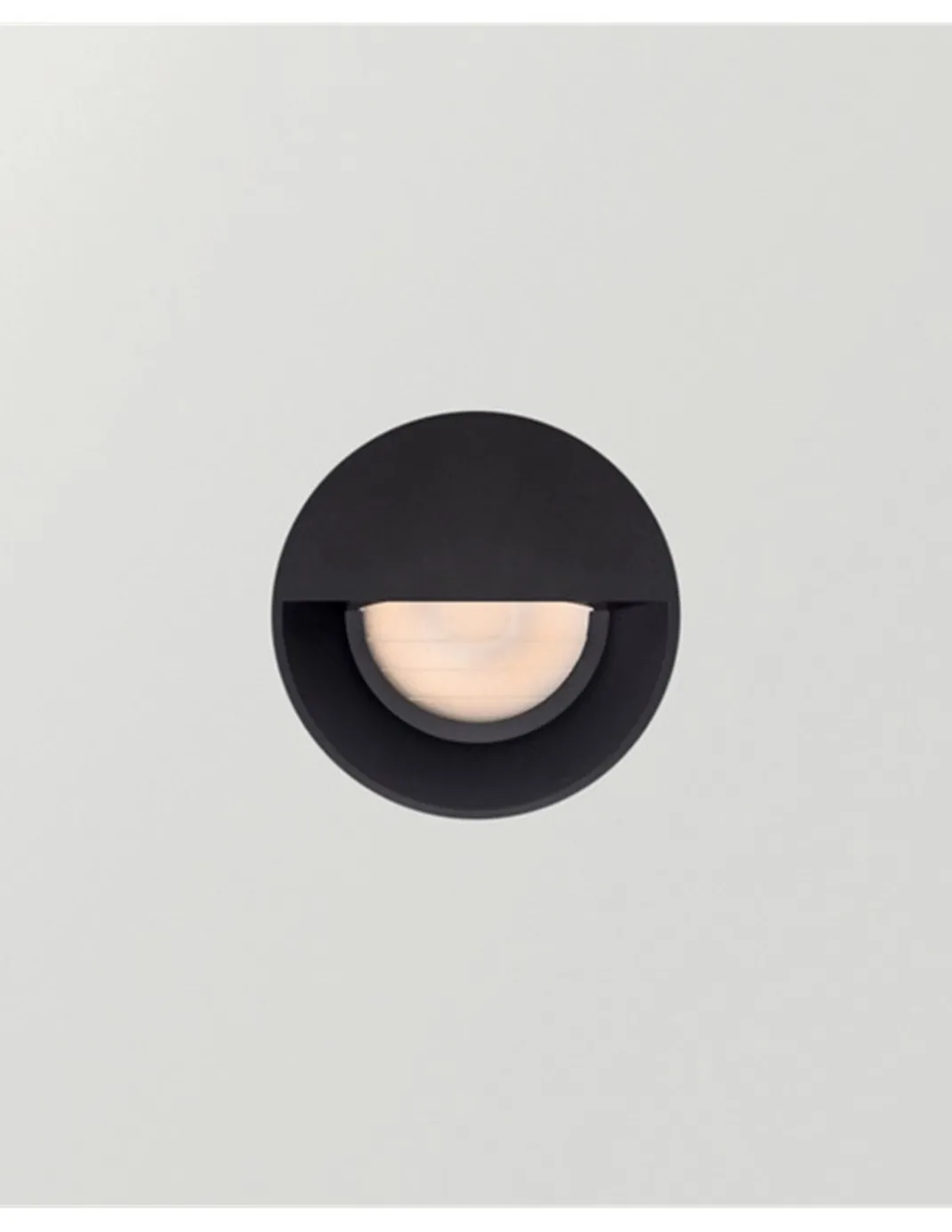 Lámpara empotrable de techo trimless Buddy Wall Washer - Arkoslight - Foco redondo LED, bañador de pared