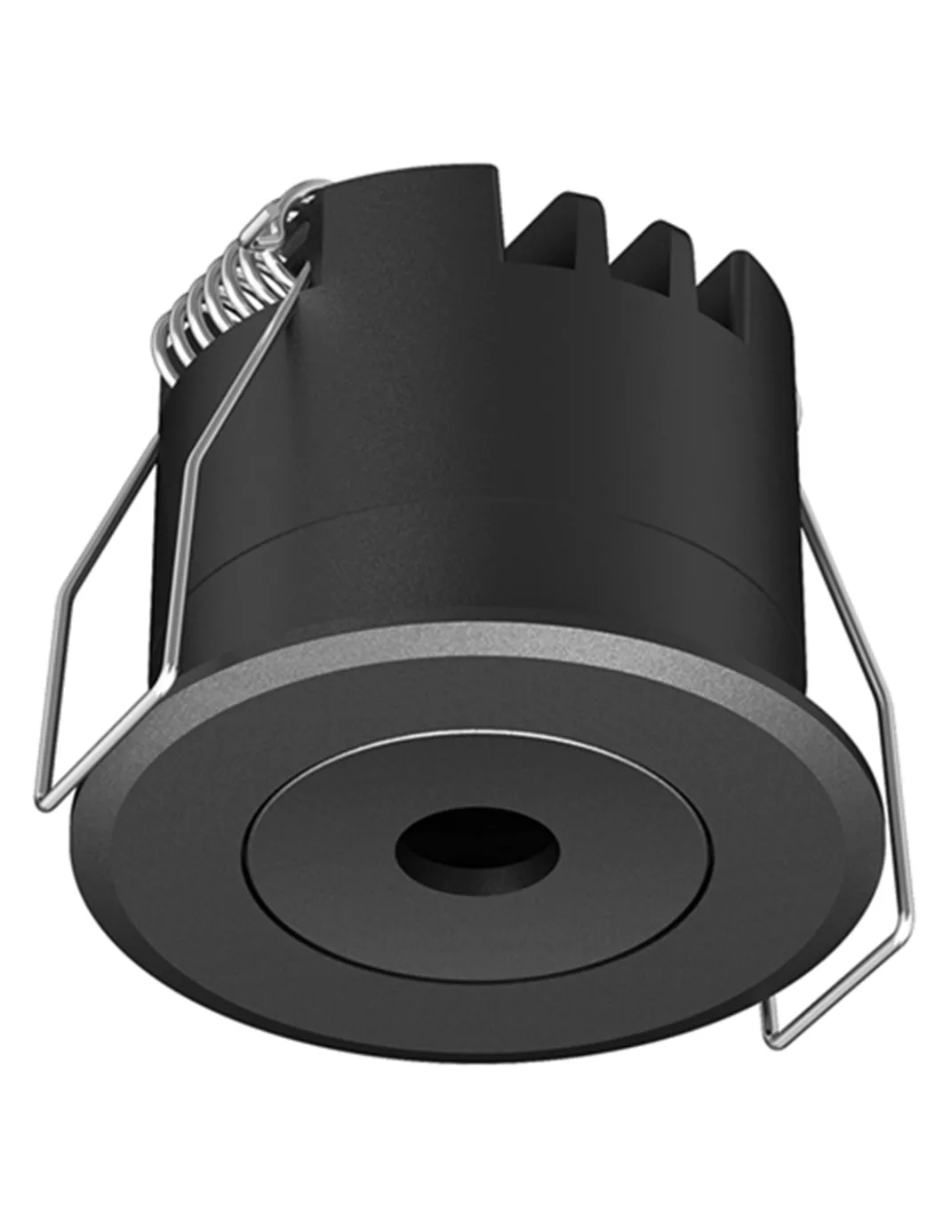 Lámpara empotrable Dot R - Conalux - Foco negro LED 4W