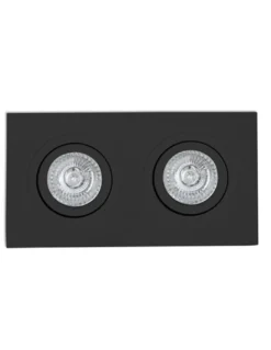 Lámpara empotrable Downlight Radón – Faro – 2 luces, 18 cm, GU10