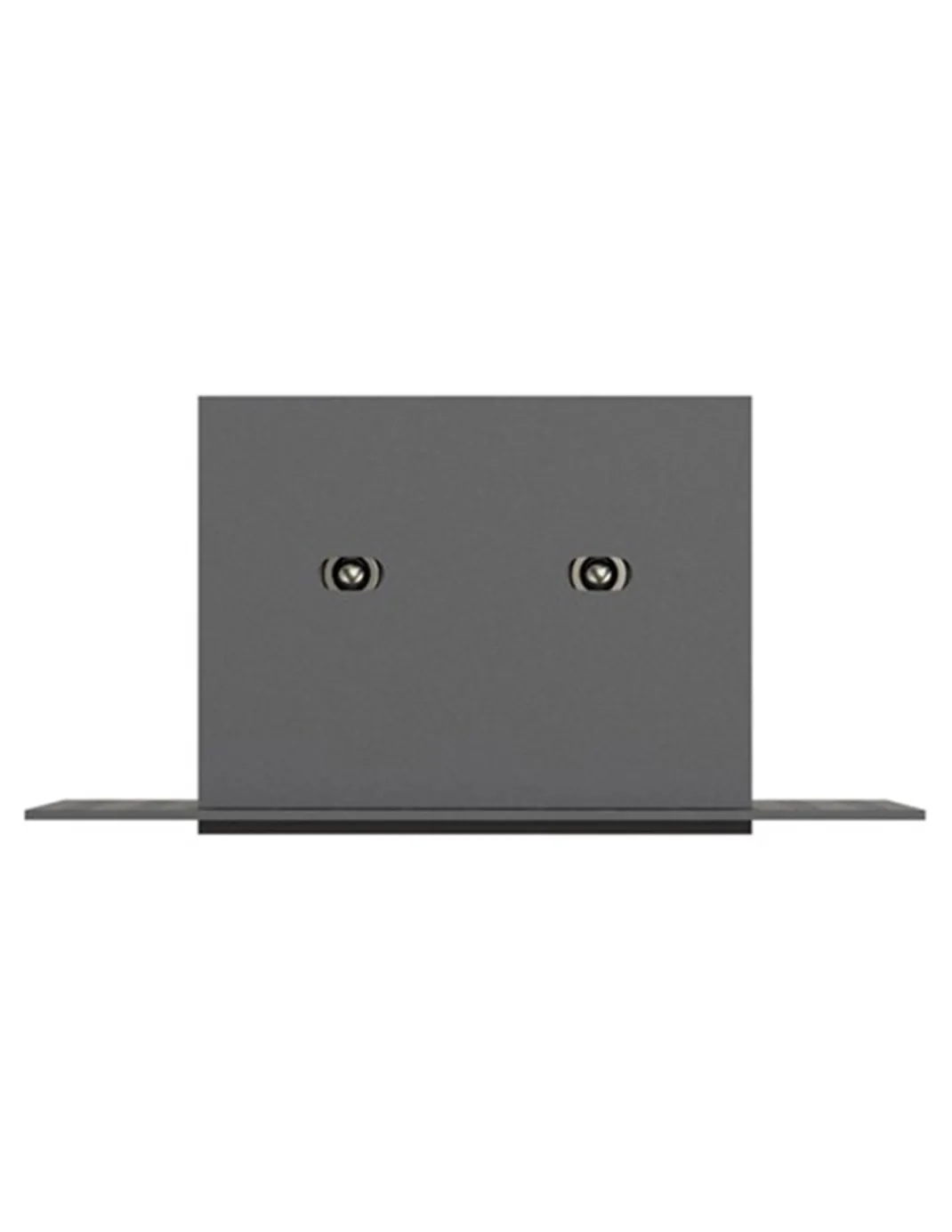 Lámpara empotrable Hera QEP - Conalux - Diseño cuadrado negro con 4 focos