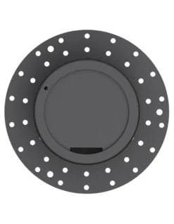 Lámpara empotrable Hera REP 12W - Conalux - Lámpara redonda negra, 2 focos