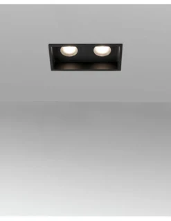 Lámpara empotrable Hyde – Faro – 2 Focos, IP44, 17.1 cm