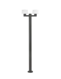 Lámpara farola de exterior Muffin – Faro – Aluminio gris oscuro, 211.5 cm