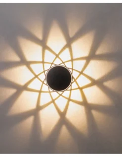 Lámpara LED baliza Shadow - Faro - Estructura de aluminio en gris oscuro, 25 cm