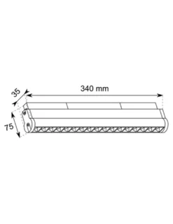 Lámpara para carril magnético R3 - Conalux - Lámpara lineal orientable