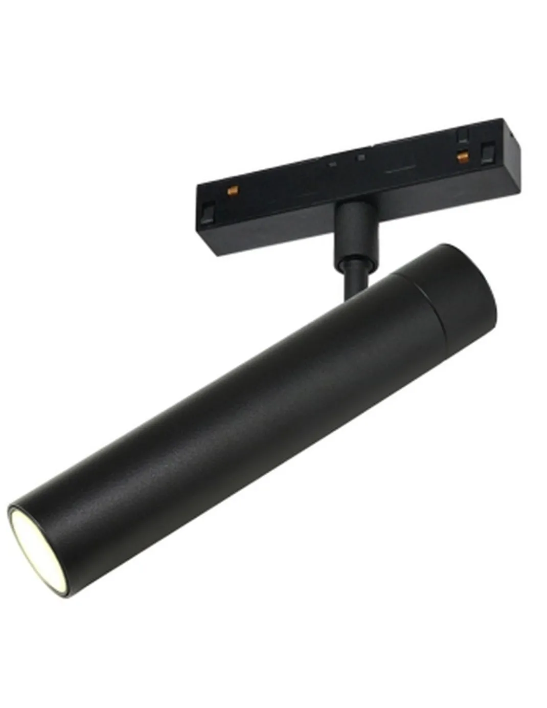 Lámpara para carril magnético 48V Alp – Beneito & Faure – Proyector orientable LED 2700K / 3000K, Aluminio blanco o negro