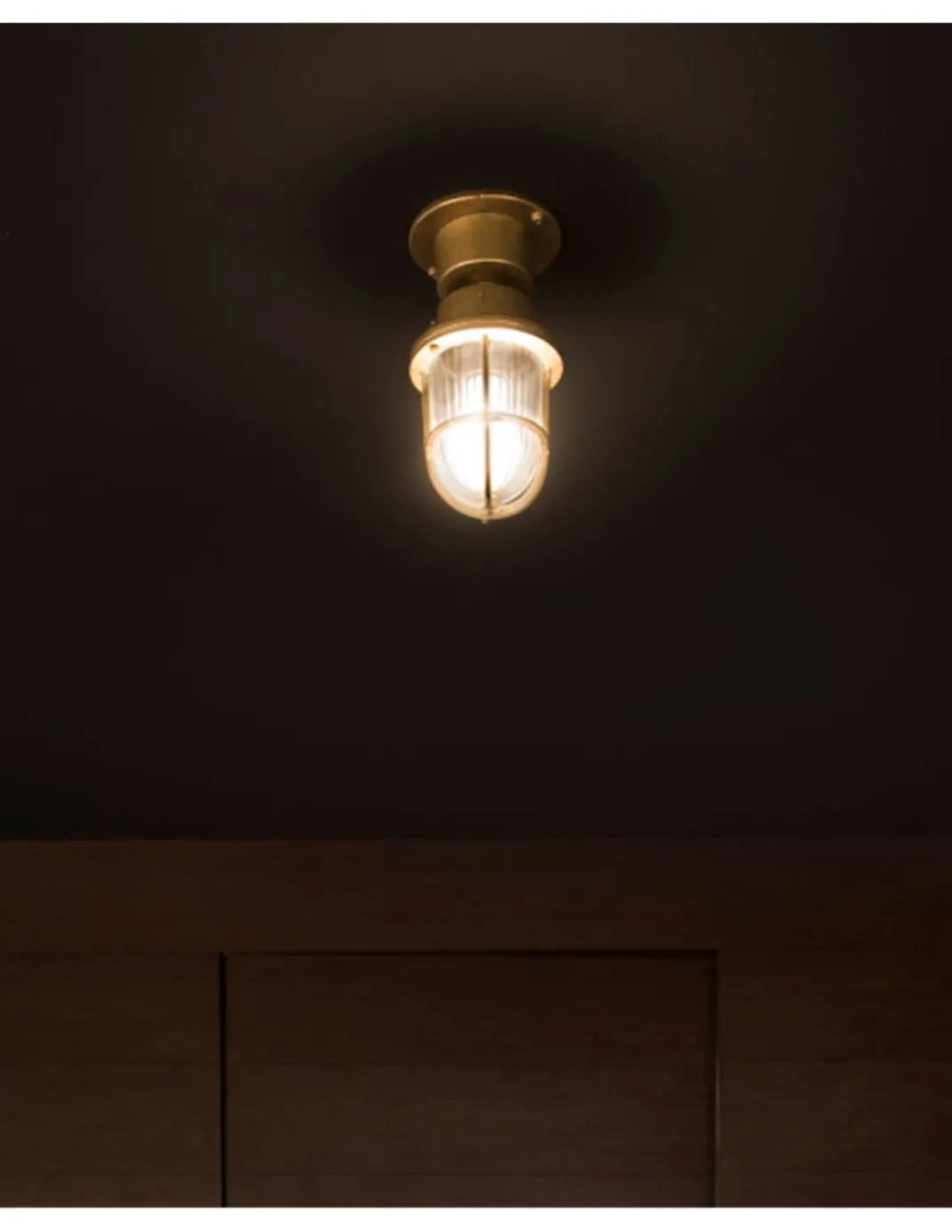 Lámpara plafón/sobremuro Mauren - Faro - Aplique náutico vintage o faro estilo marinero