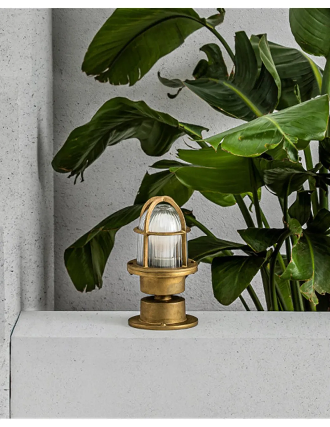 Lámpara plafón/sobremuro Mauren - Faro - Aplique náutico vintage o faro estilo marinero