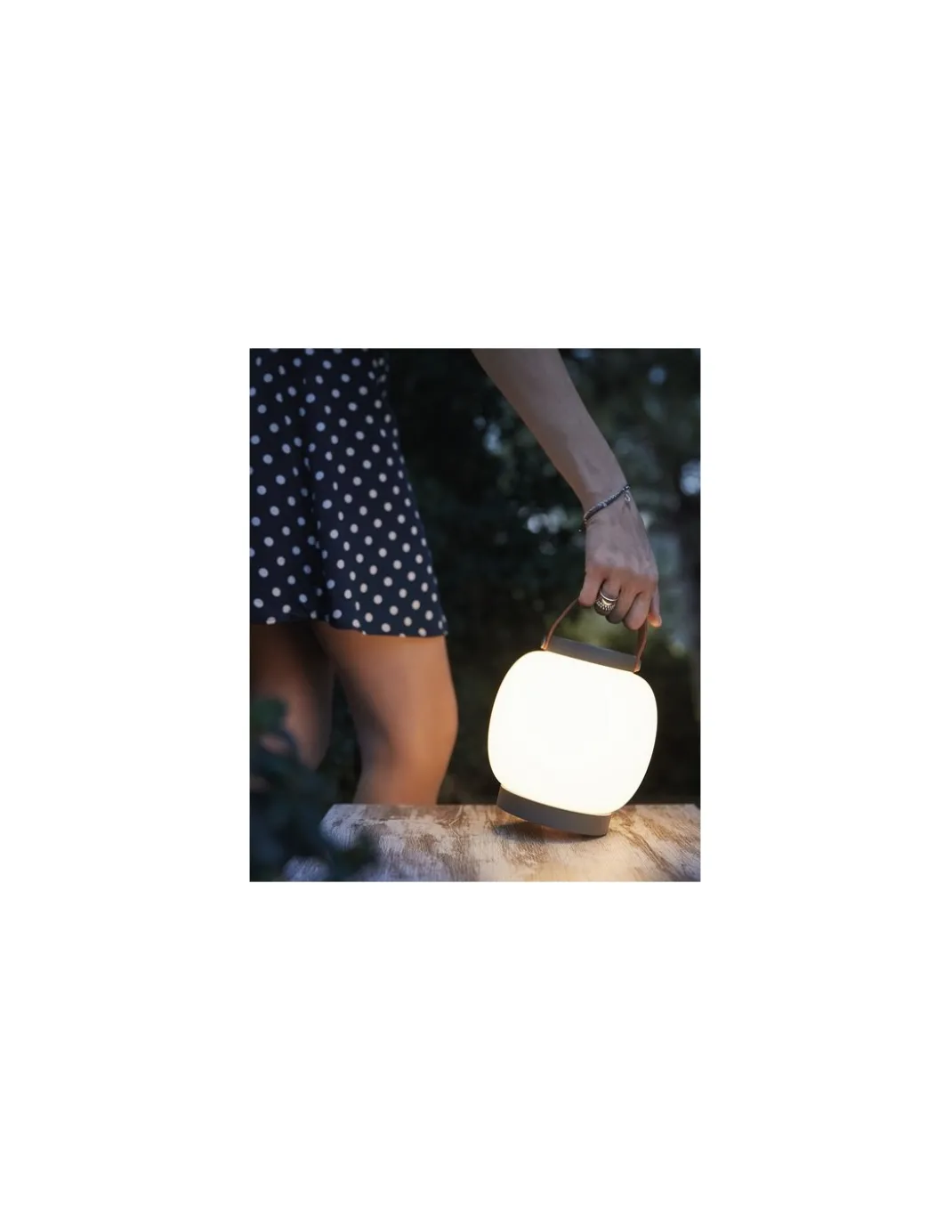 Lámpara portátil Bubble - Novolux Lighting - Lámpara de exterior de antracita IP54, LED regulable
