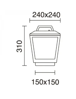 Lámpara portátil con USBBled – Dopo- Novolux Lighting