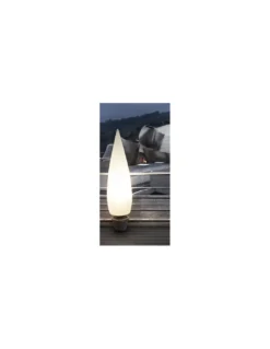 Lámpara portátil de exterior Kanpazar C - B.lux - Diseño blanco antivandálico