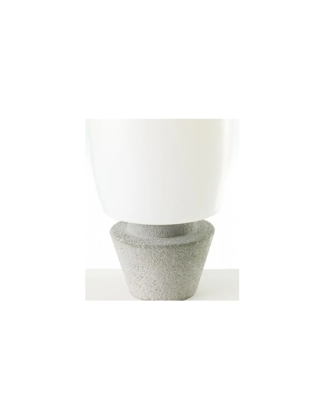 Lámpara portátil de exterior Kanpazar C - B.lux - Diseño blanco antivandálico