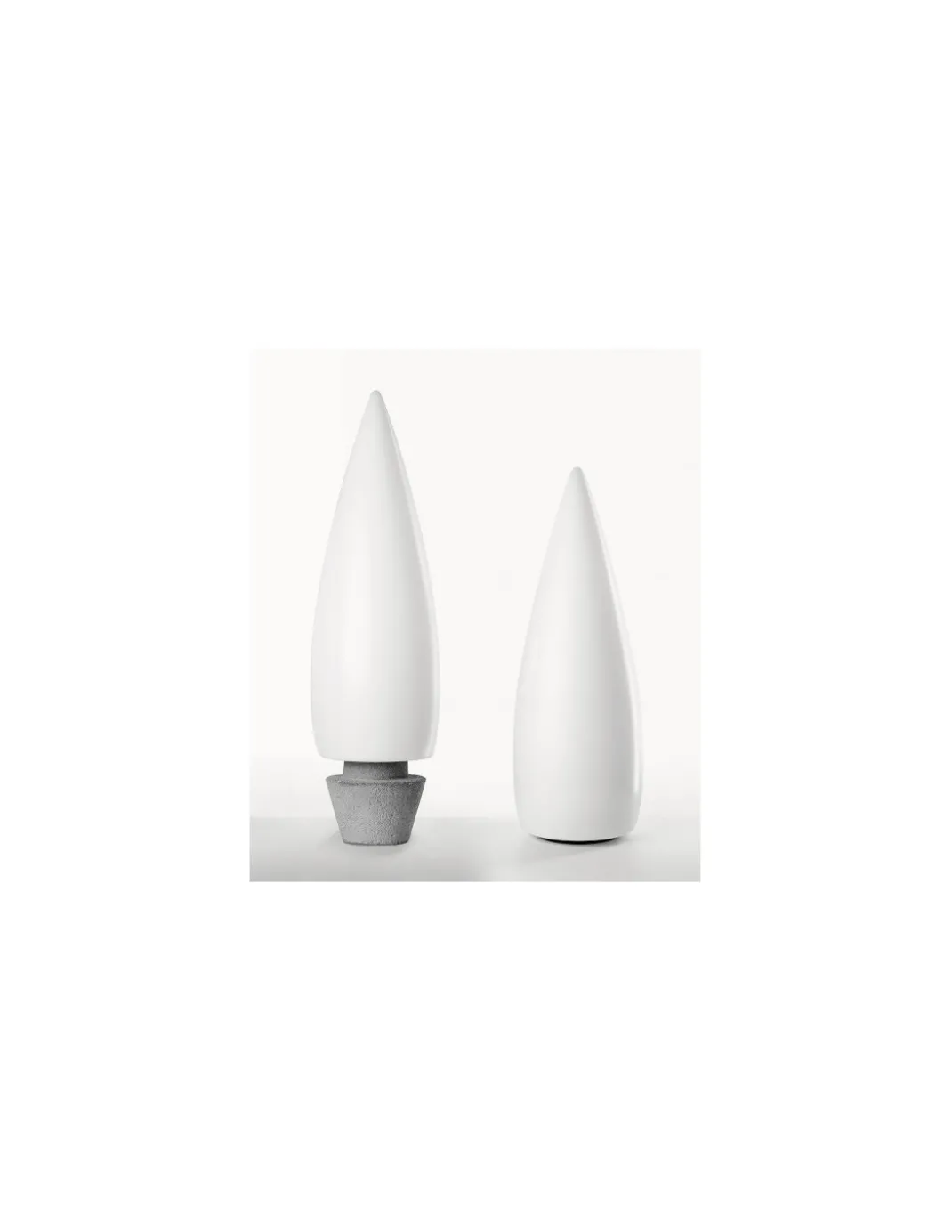 Lámpara portátil de exterior Kanpazar C - B.lux - Diseño blanco antivandálico