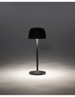 Lámpara portátil de exterior Treta – FORLIGHT – Carga por inducción magnética, LED regulable, USB