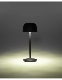 Lámpara portátil de exterior Treta – FORLIGHT – Carga por inducción magnética, LED regulable, USB