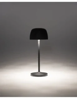 Lámpara portátil de exterior Treta – FORLIGHT – Carga por inducción magnética, LED regulable, USB