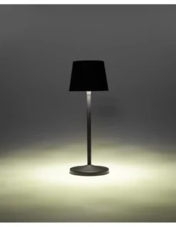 Lámpara portátil de exterior Treta – FORLIGHT – Lámpara táctil con USB, Carga por inducción magnética, LED regulable