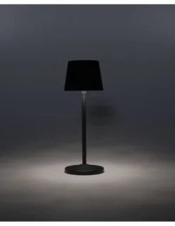 Lámpara portátil de exterior Treta – FORLIGHT – Lámpara táctil con USB, Carga por inducción magnética, LED regulable