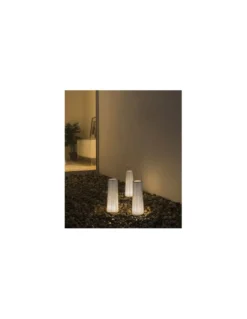 Lámpara portátil Hipatia – a-emotional light - Para exterior e interior, Incluye cable USB+cargador, LED 3000K