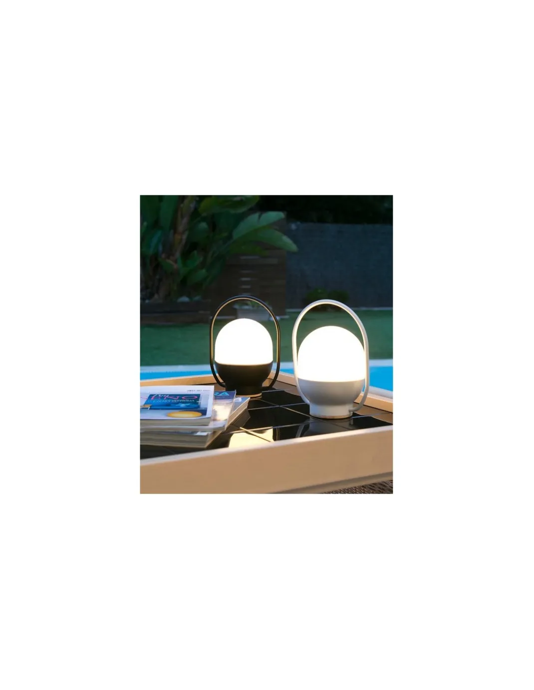 Lámpara portátil recargable LED con 3 intensidades - Take Away - Faro