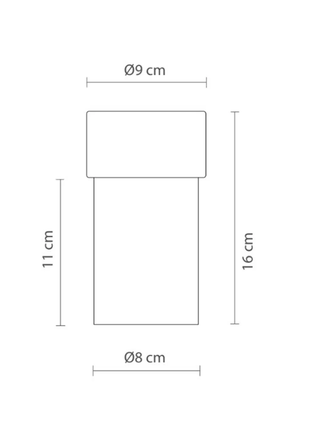 Lámpara portátil Rizzo – Robin – Diseño moderno de alabaster y madera reciclada, LED 3000K 250 lm, Regulación Push