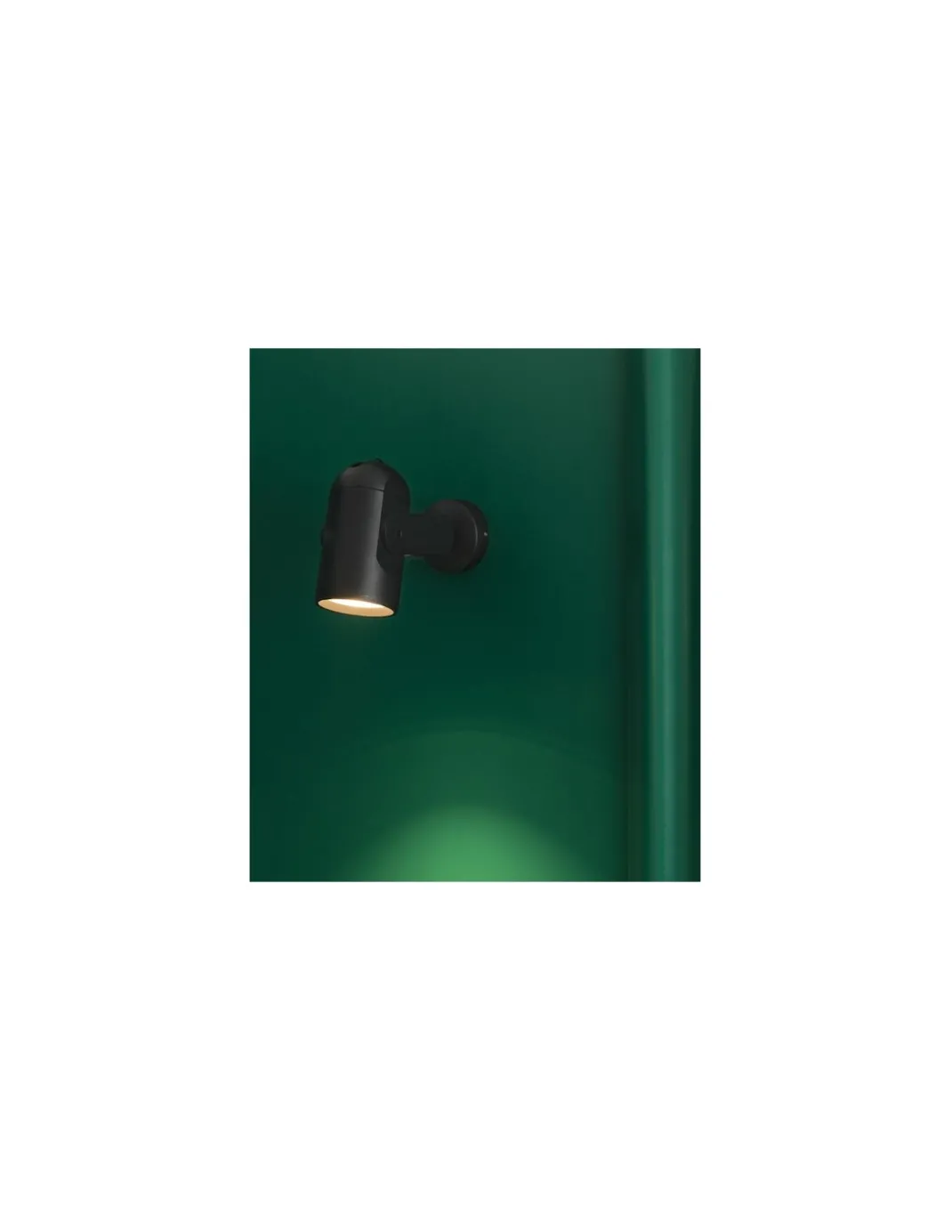Lámpara proyector Slot 200 - Faro - Lámpara de exterior negra, orientable