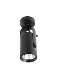 Lámpara proyector Slot 200 - Faro - Lámpara de exterior negra, orientable