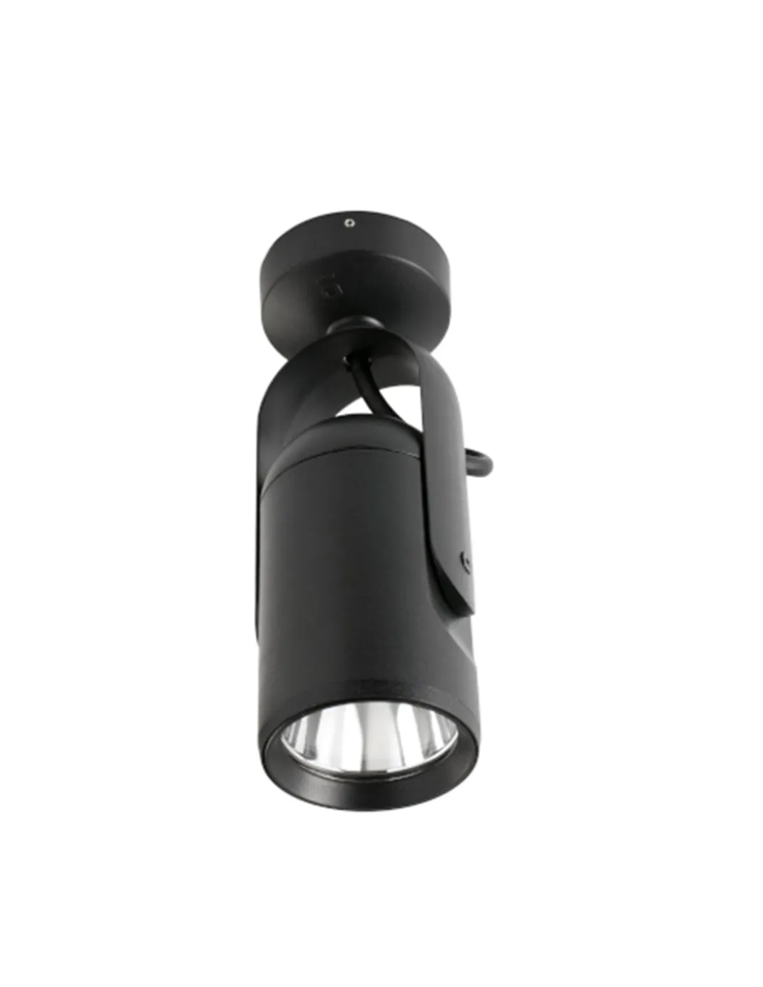 Lámpara proyector Slot 200 - Faro - Lámpara de exterior negra, orientable