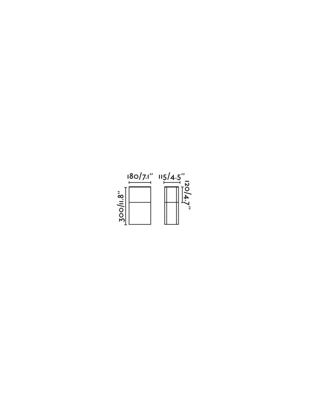 Lámpara sobremuro Datna - Faro - Lámpara gris oscuro, para jardín o terraza, IP44, 15W