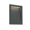 Lámpara Soun - Faro - Lámpara empotrable de pared exterior, LED 6W