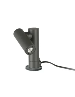 Lámpara Spy 145 - Faro - Lámpara sobremuro y suelo exterior, orientable, IP65, gris oscuro