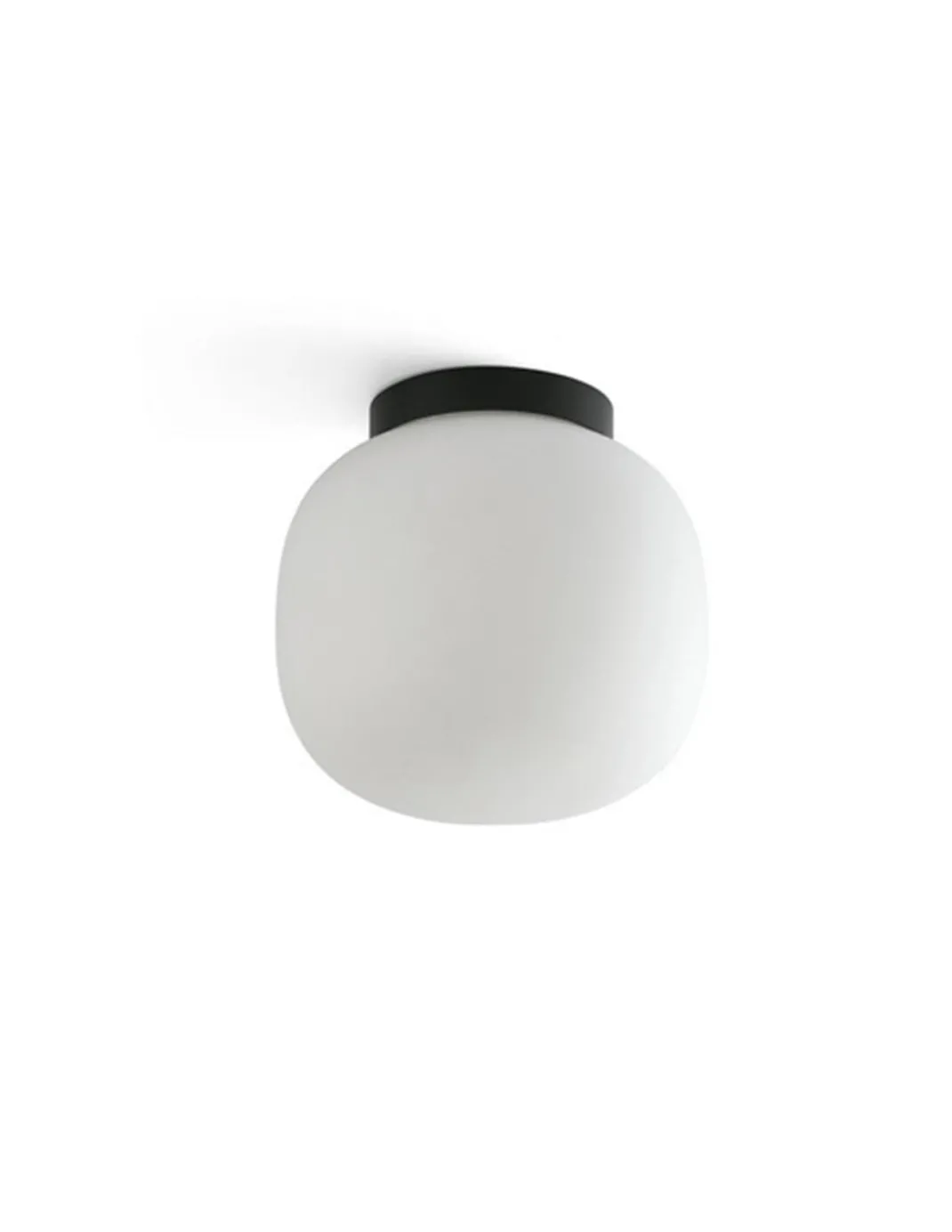 Plafón de techo Amelia – Faro – Pantalla de cristal opal en 2 colores