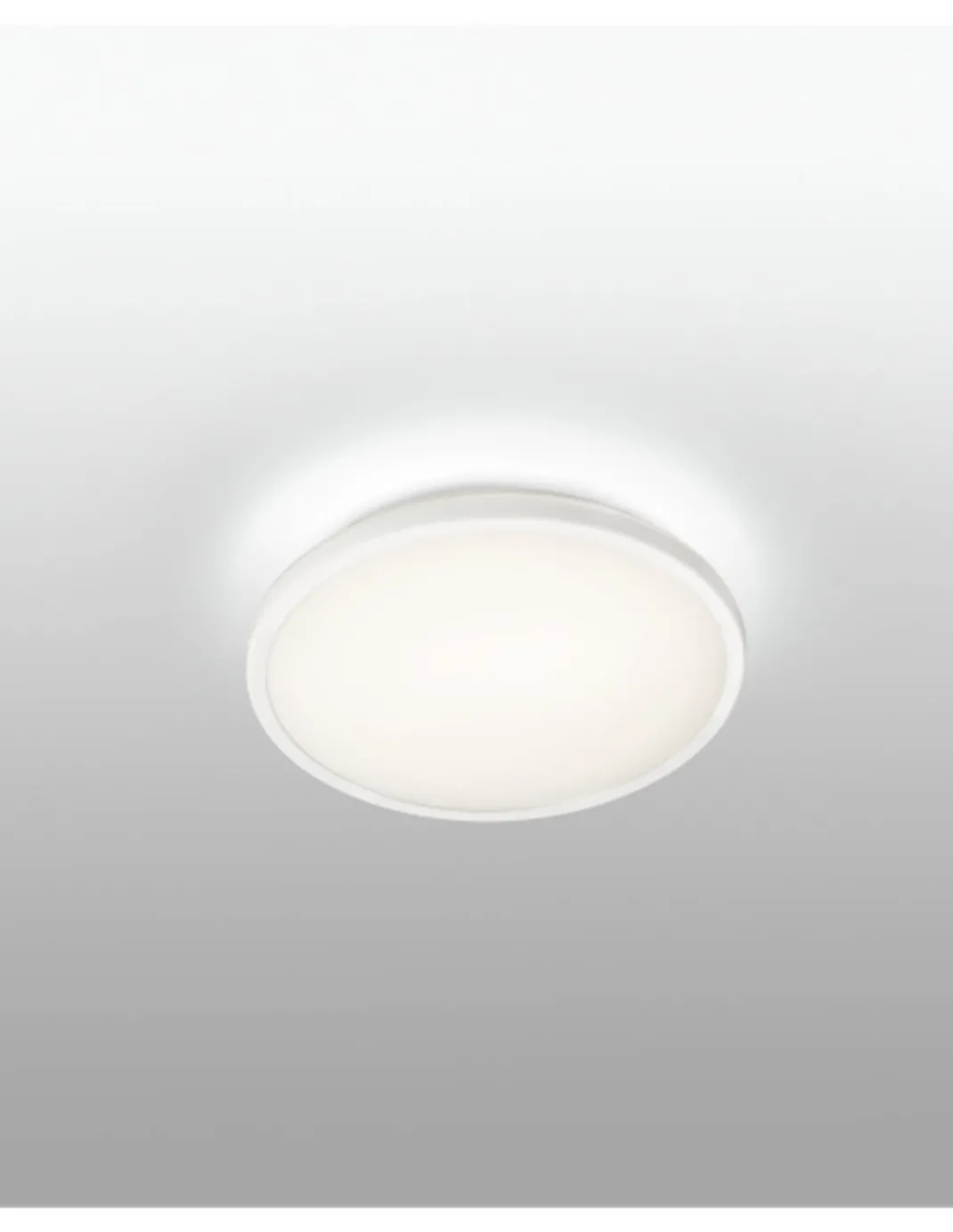 Plafón de techo Ami – Faro – Lámpara LED en blanco o níquel