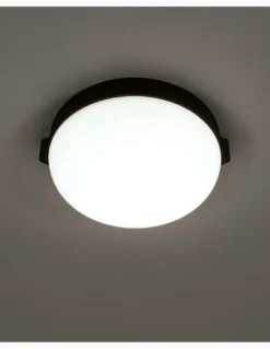 Plafón de techo Beaded C - B.lux - Luminaria circular de vidrio con luz ambiental