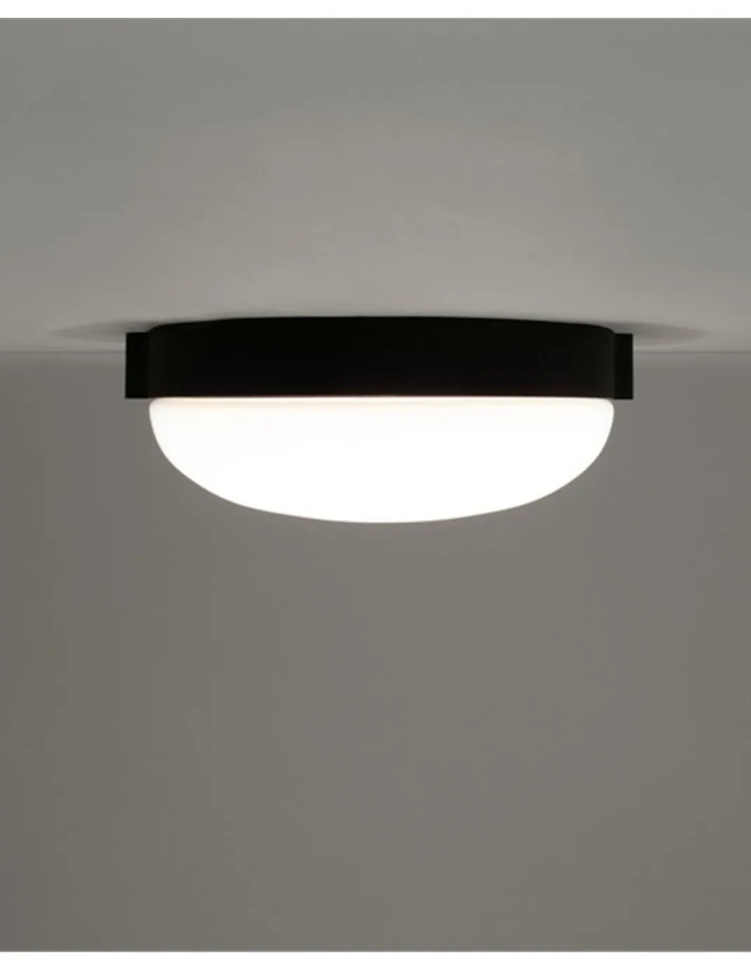 Plafón de techo Beaded C - B.lux - Luminaria circular de vidrio con luz ambiental