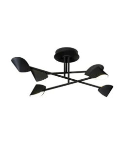 Plafón de techo Capuccina – Mantra – Lámpara de techo 6 luces, LED 3000K