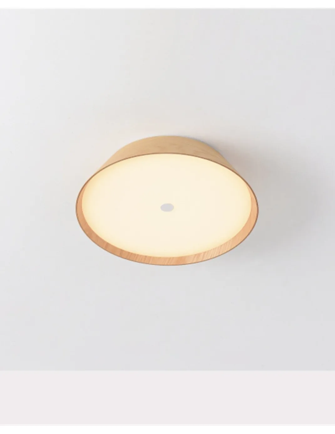 Plafón de techo Cora - ACB Lighting - Lámpara moderna de madera natural