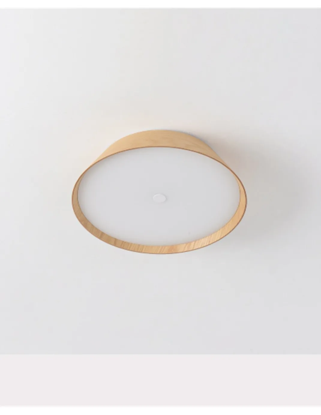 Plafón de techo Cora - ACB Lighting - Lámpara moderna de madera natural