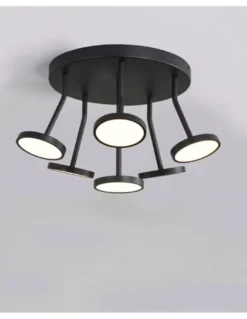 Plafón de techo Corvus - ACB - Lámpara LED decorativa con 6 luces