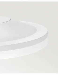 Plafón de techo de exterior Vola - Arkoslight - Diseño redondo blanco LED