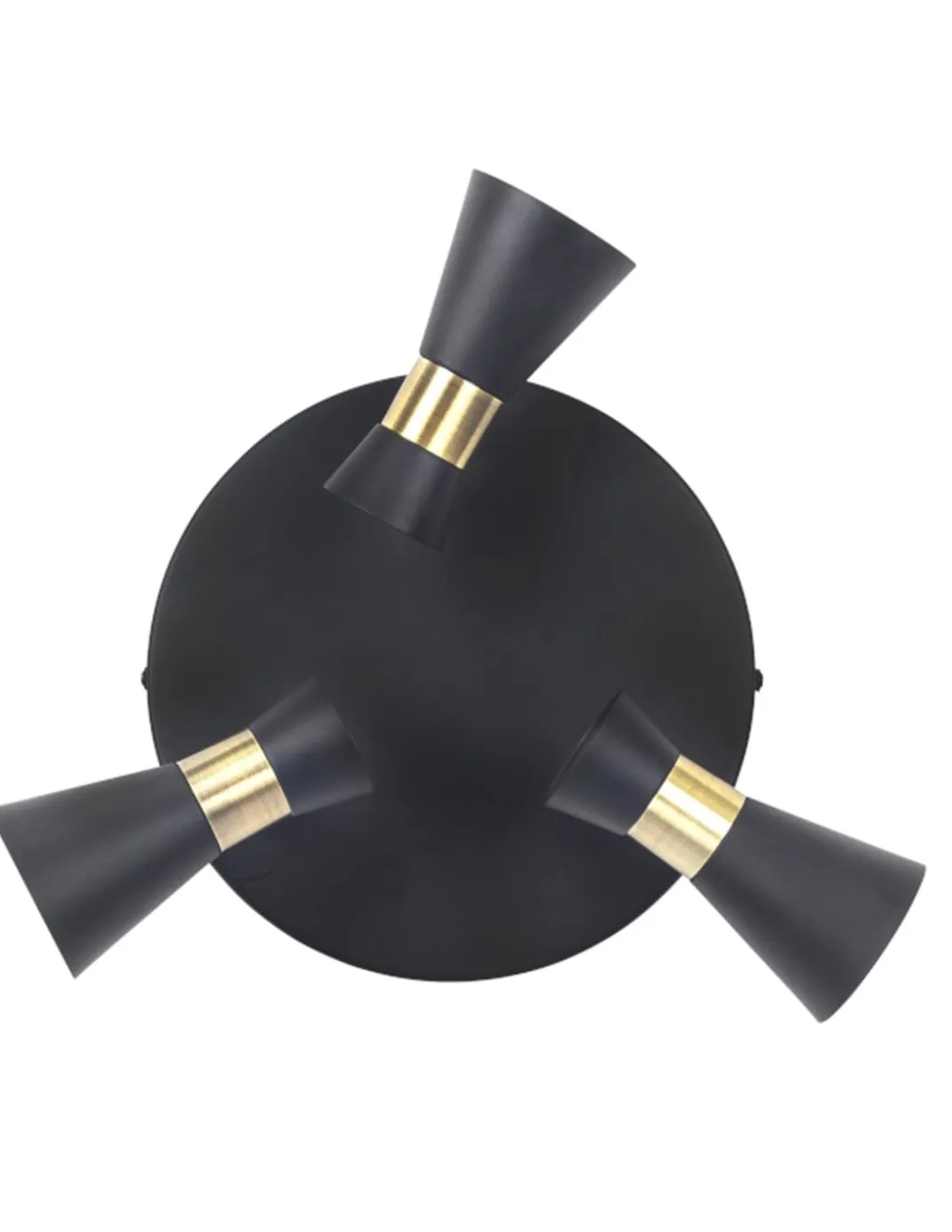 Plafón de techo Eufo - FORLIGHT - Lámpara circular con 3 focos orientables