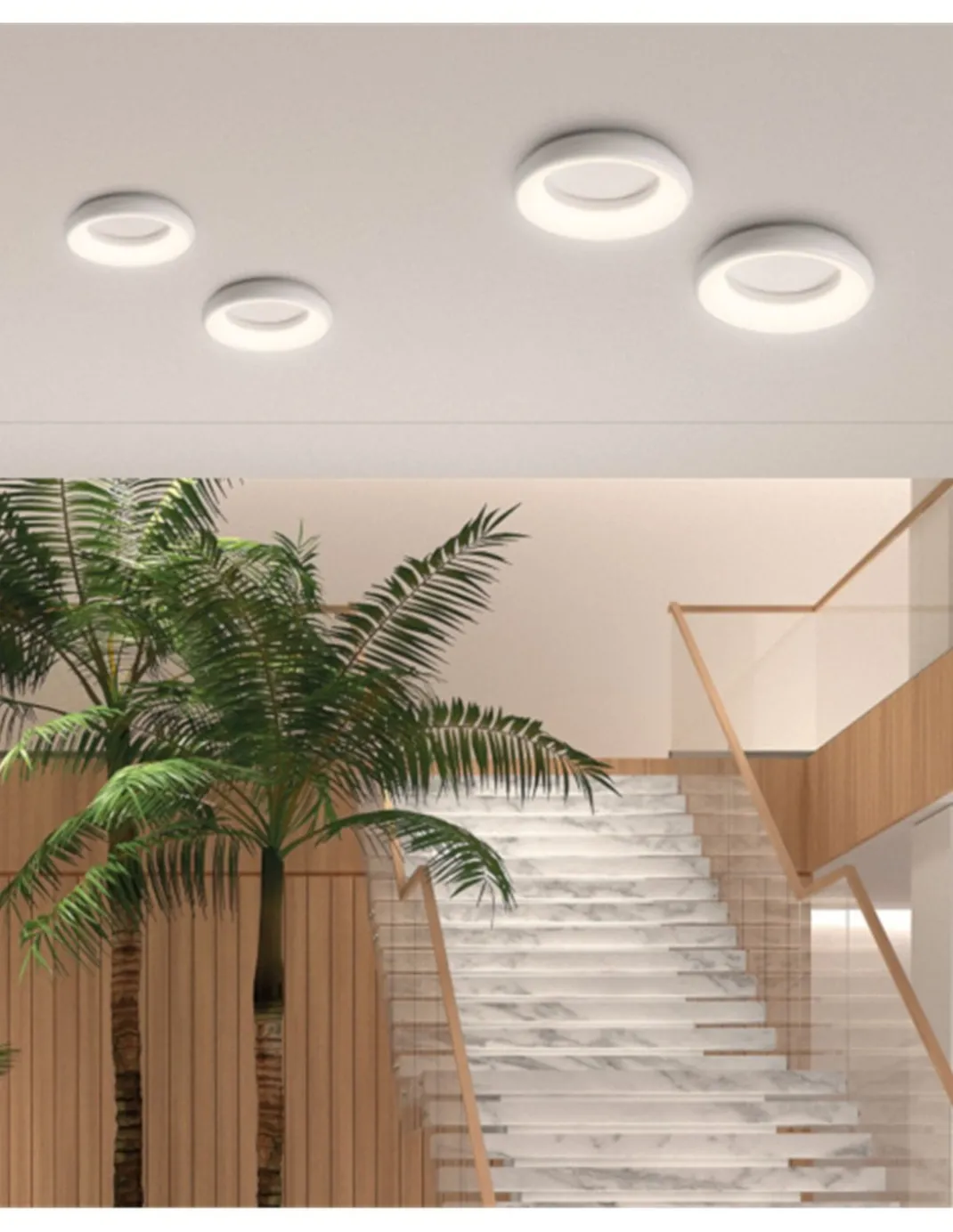 Plafón de techo Fred - Exo - Novolux Lighting - Diseño redondo LED