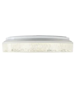 Plafón de techo Frozen - Mantra - Lámpara circular con luz regulable y mando