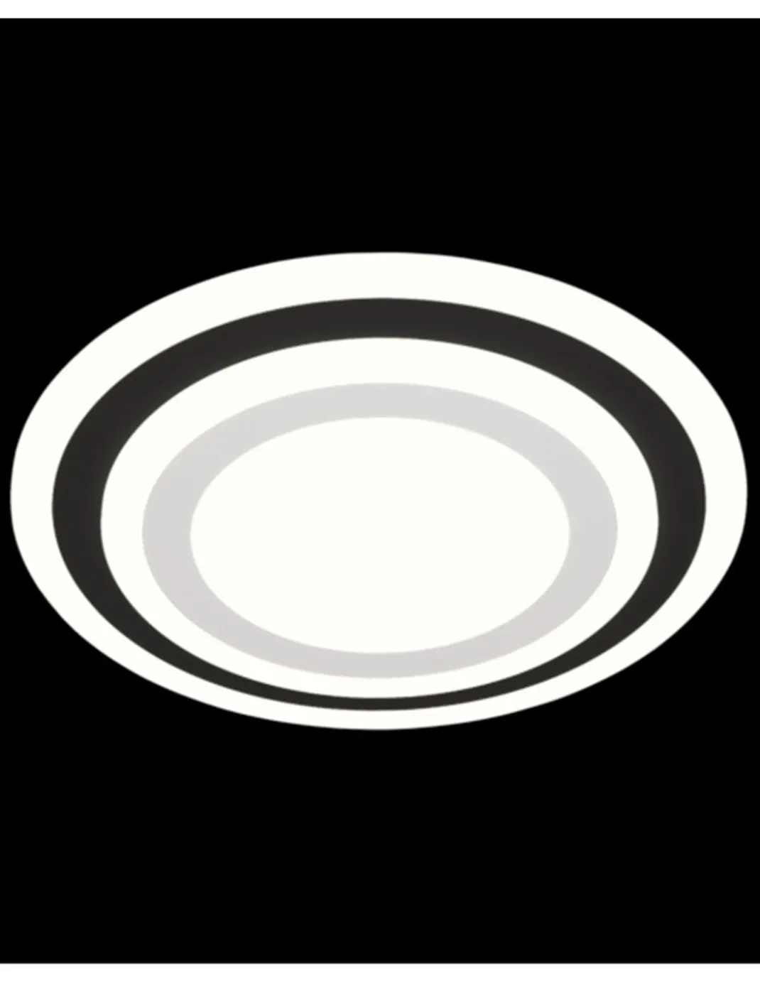 Plafón de techo Galet – AJP – Lámpara minimalista redonda LED, Ø 40 cm