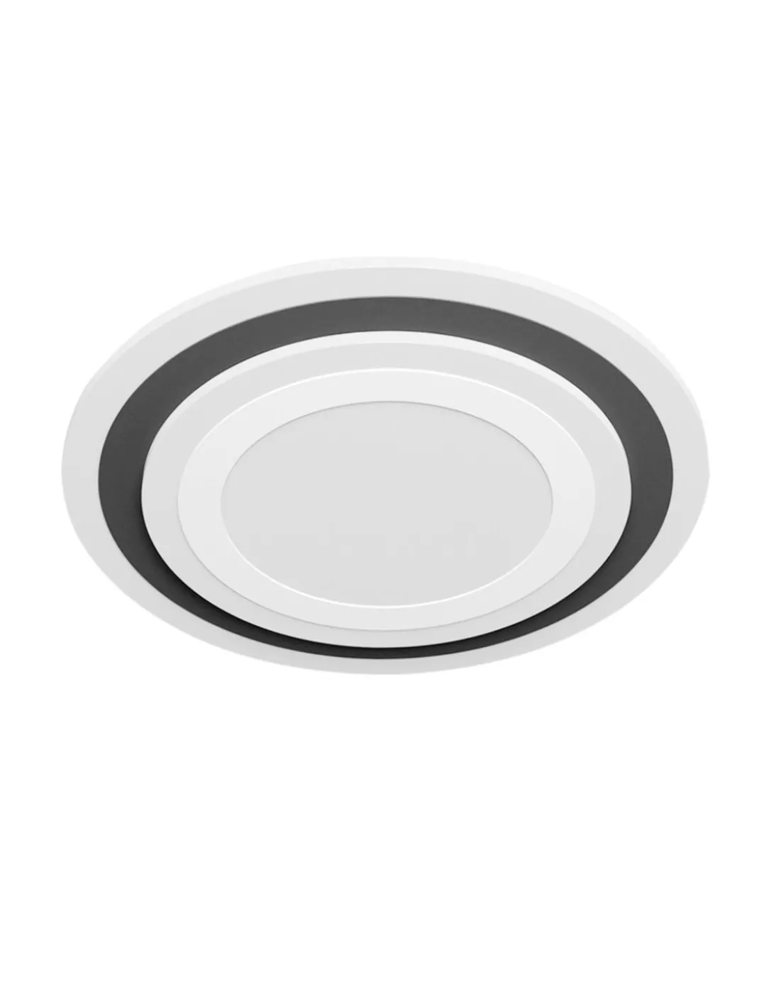 Plafón de techo Galet – AJP – Lámpara minimalista redonda LED, Ø 40 cm